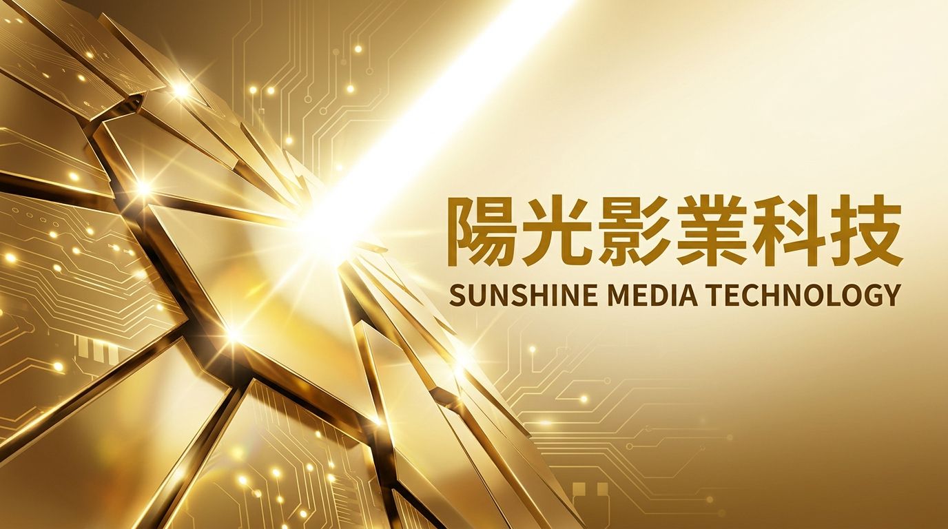 陽光影業科技 品牌橫幅