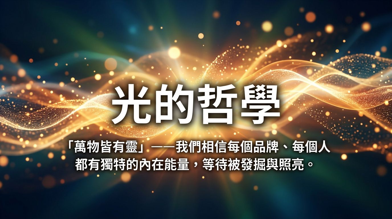 光的哲學 — 品牌發光的力量