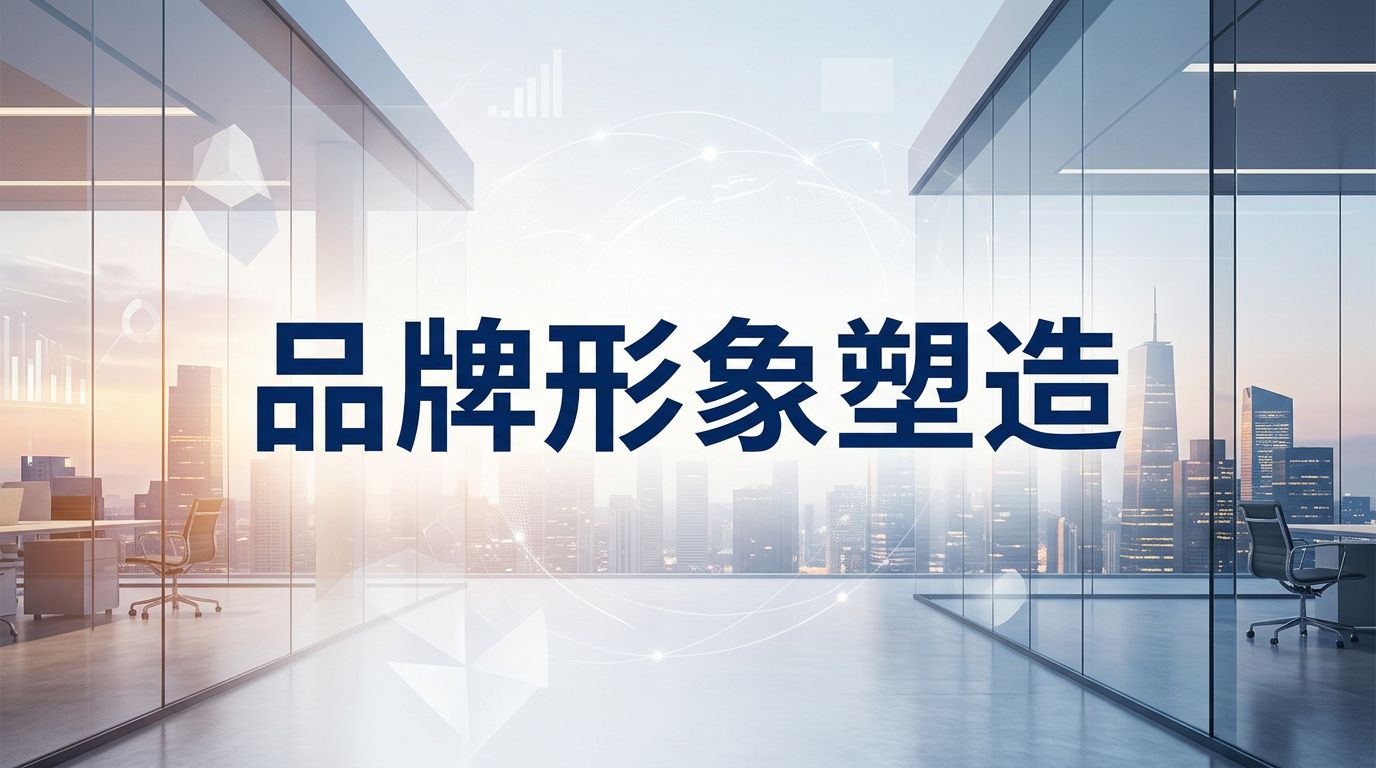 品牌形象塑造 — 現代辦公室與城市天際線